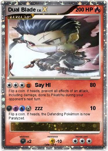 Pokemon Dual Blade