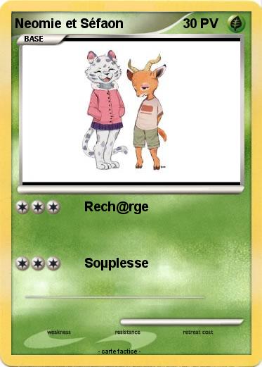 Pokemon Neomie et Séfaon