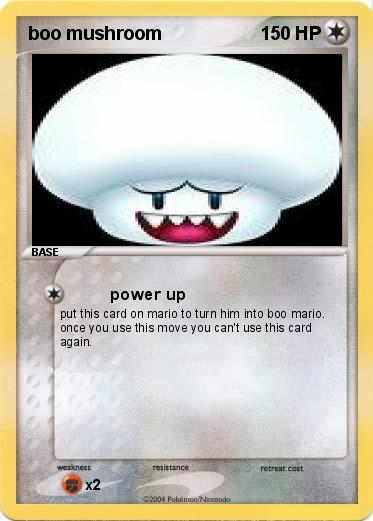 Pokemon boo mushroom