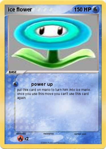 Pokemon ice flower