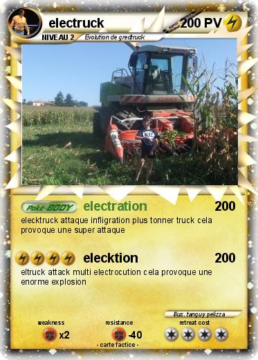 Pokemon electruck