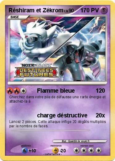 Pokemon Réshiram et Zékrom