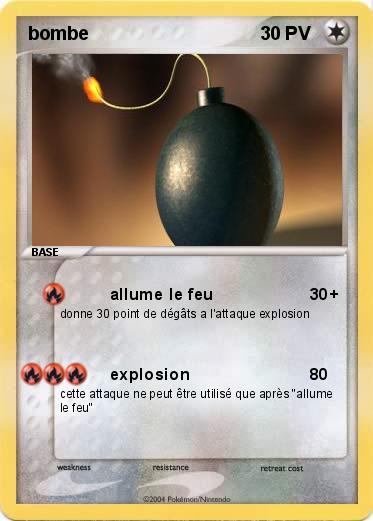 Pokemon bombe