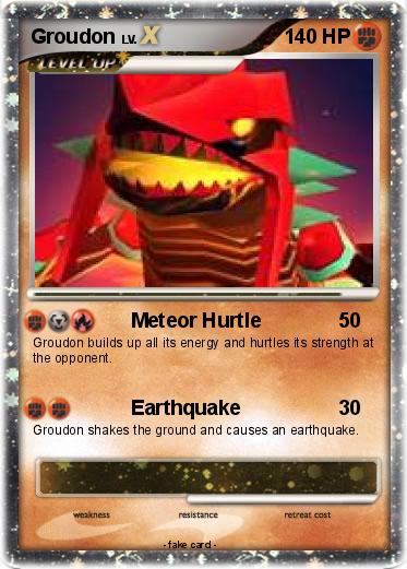 Pokemon Groudon