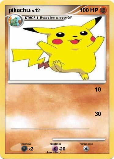 Pokemon pikachu