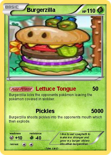 Pokemon Burgerzilla