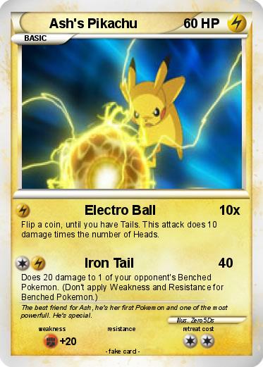 Pokemon Ash's Pikachu