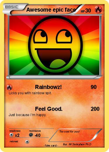 Pokemon Awesome epic face