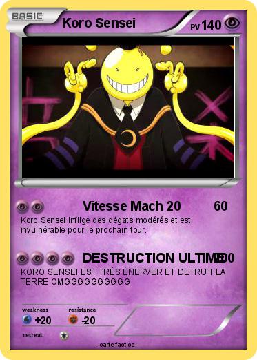 Pokemon Koro Sensei