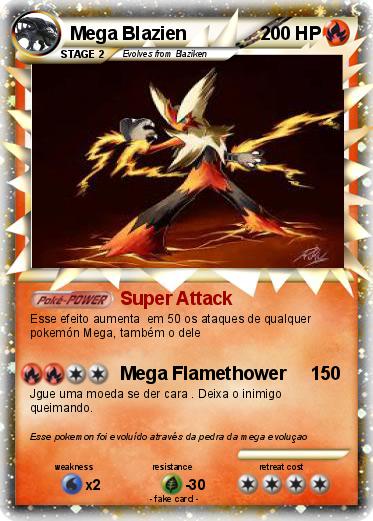 Pokemon Mega Blazien