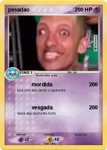 Pokemon pesadao
