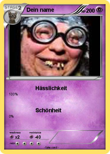 Pokemon Dein name