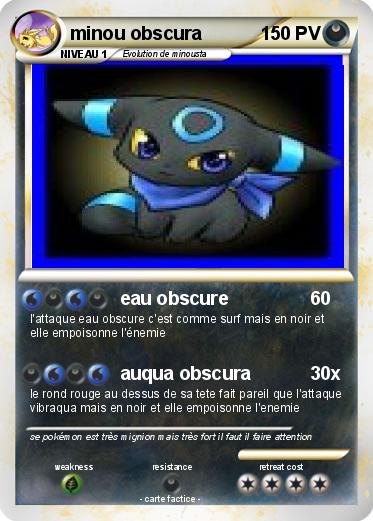 Pokemon minou obscura