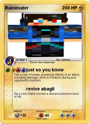 Pokemon Rainimater