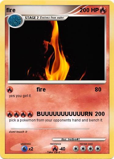 Pokemon fire