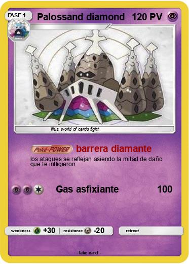 Pokemon Palossand diamond