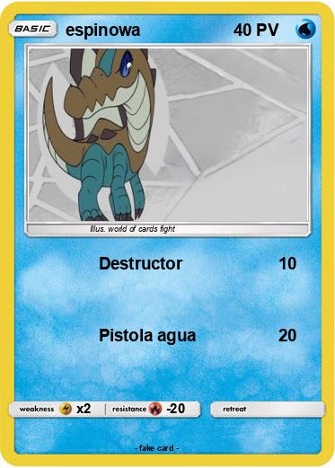 Pokemon espinowa