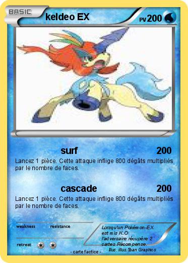 Pokemon keldeo EX