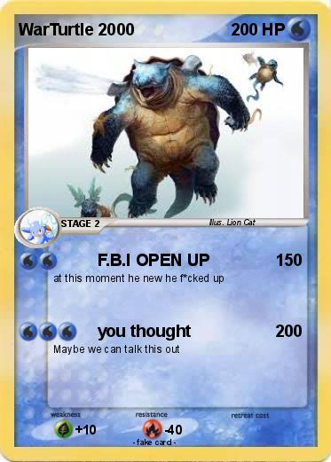 Pokemon WarTurtle 2000