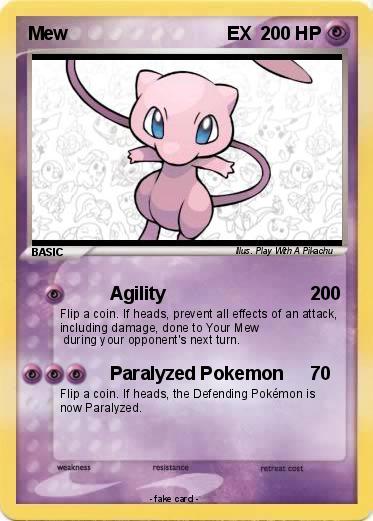 Pokemon Mew                               EX