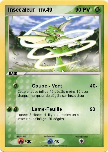 Pokemon Insecateur   nv.49