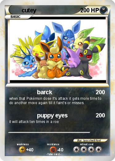 Pokemon cutey