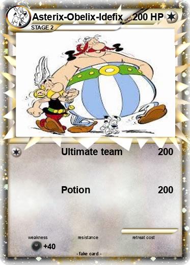 Pokemon Asterix-Obelix-Idefix
