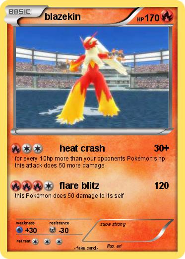 Pokemon blazekin