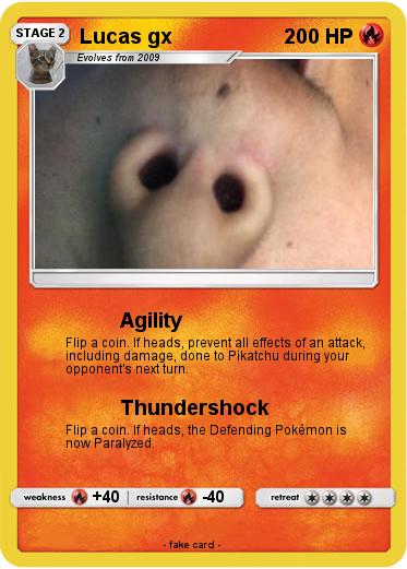 Pokemon Lucas gx