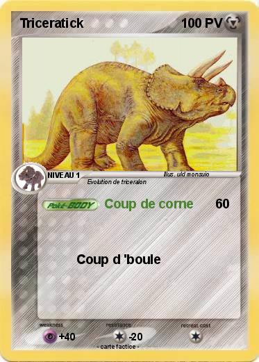 Pokemon Triceratick