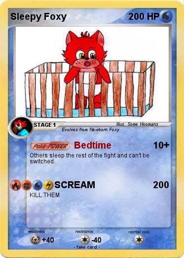 Pokemon Sleepy Foxy