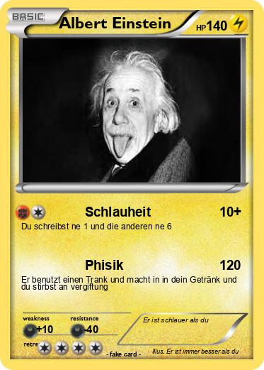 Pokemon Albert Einstein