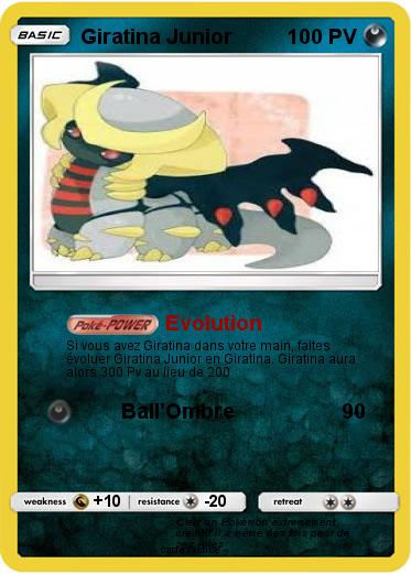 Pokemon Giratina Junior