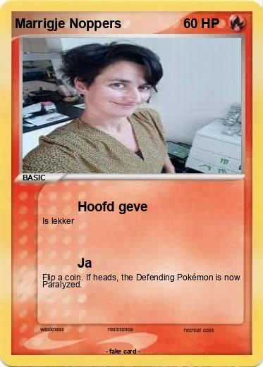 Pokemon Marrigje Noppers