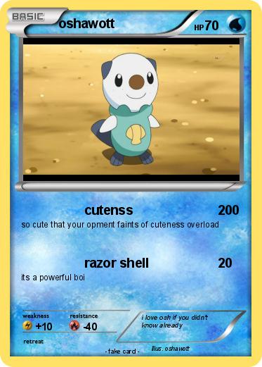 Pokemon oshawott