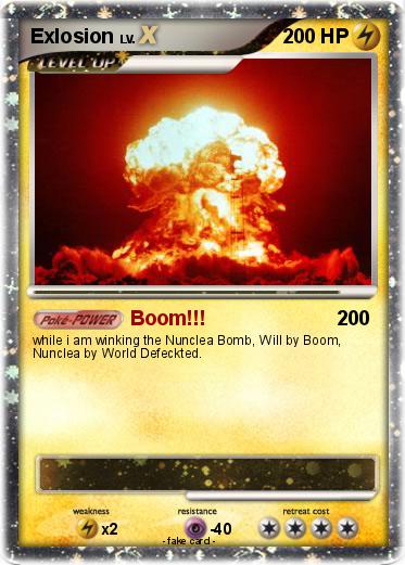 Pokemon Exlosion