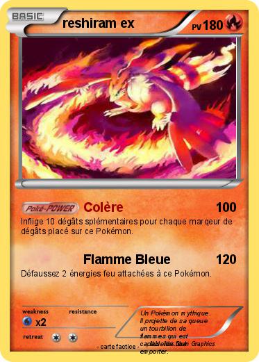 Pokemon reshiram ex
