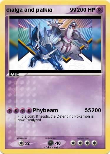Pokemon dialga and palkia            99
