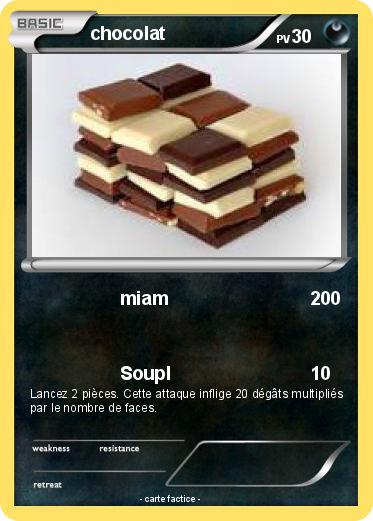 Pokemon chocolat