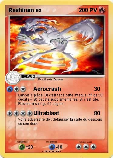 Pokemon Reshiram ex
