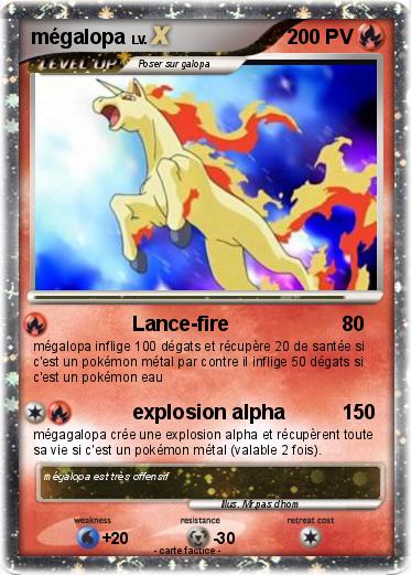 Pokemon mégalopa