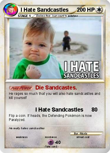 Pokemon I Hate Sandcastles