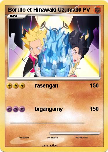 Pokemon Boruto et Hinawaki Uzumaki