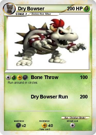 Pokemon Dry Bowser