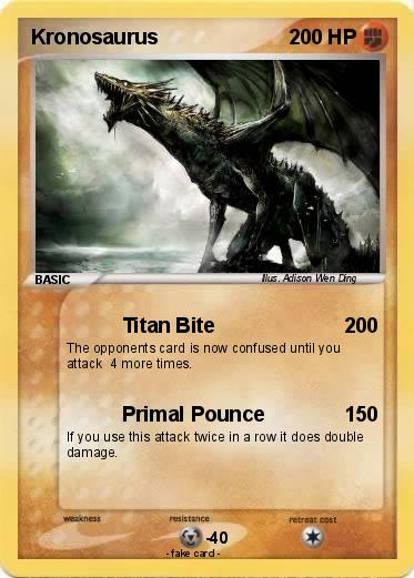 Pokemon Kronosaurus