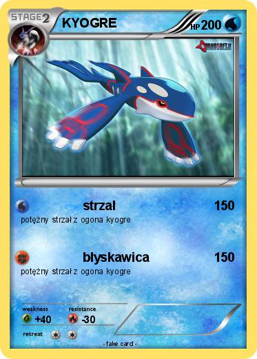 Pokemon KYOGRE