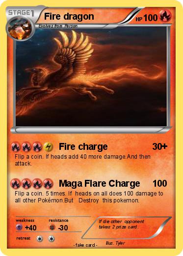 Pokemon Fire dragon