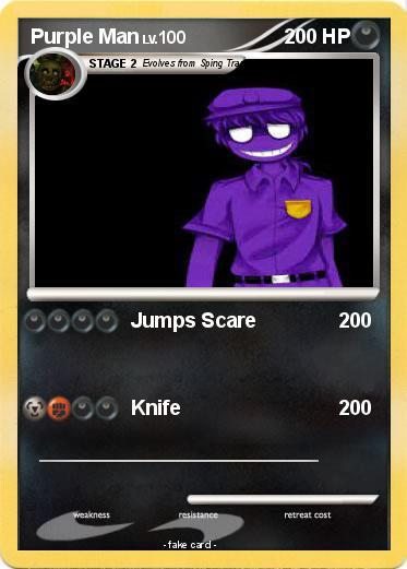 Pokemon Purple Man