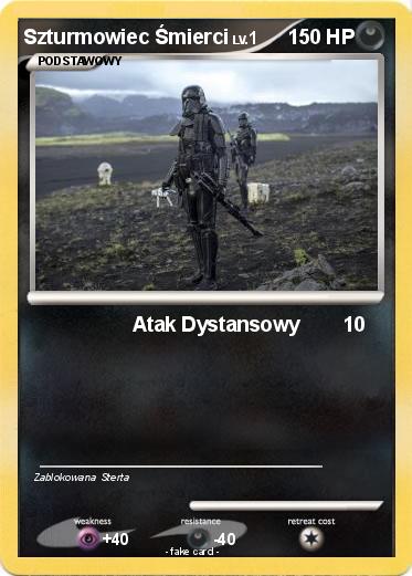 Pokemon Szturmowiec Śmierci