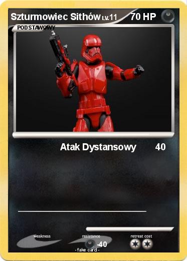Pokemon Szturmowiec Sithów